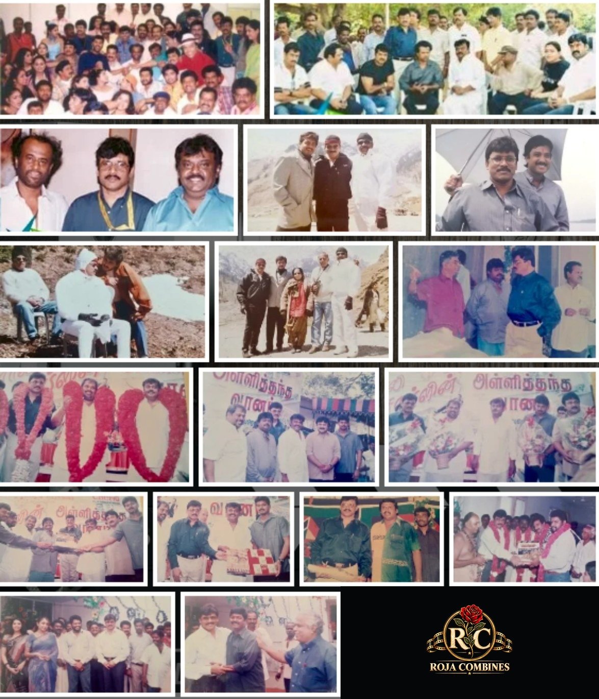 Roja Combines cast and crew archive photos over the years
